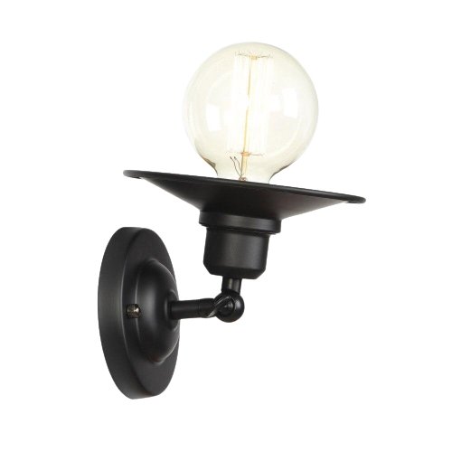 Luminaire Applique Murale Vintage Loft Noir - Louise Vintage