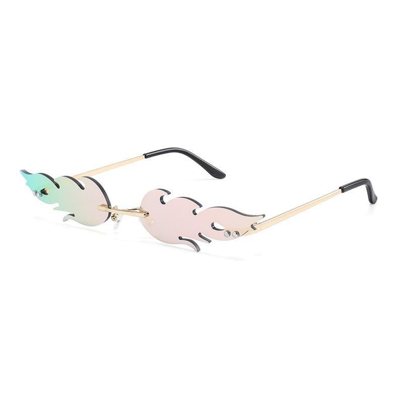 Lunettes Vintage Flammes Roses - Louise Vintage