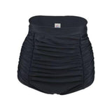 Maillot de Bain Rétro Taille Haute Noir Carreaux - Louise Vintage