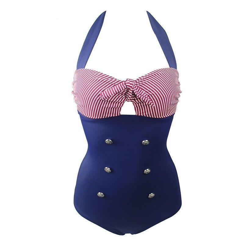 Maillot de Bain une Piece Femme Vintage - Louise Vintage