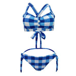Maillot de Bain Vintage Bikini Bleu - Louise Vintage