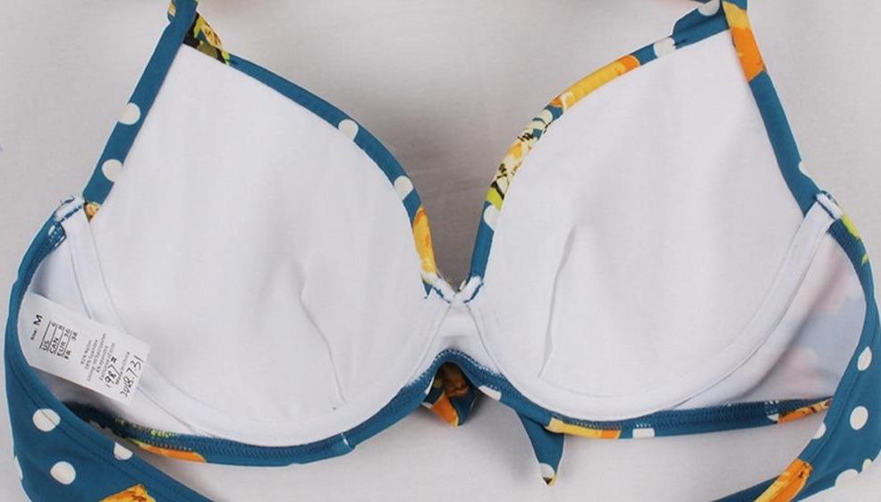 Maillot de bain Vintage Bikini taille haute fruits pois - Louise Vintage