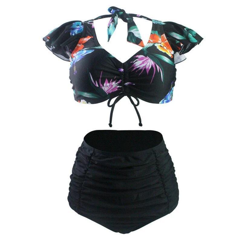 Maillot de Bain Vintage Deux Piece - Louise Vintage