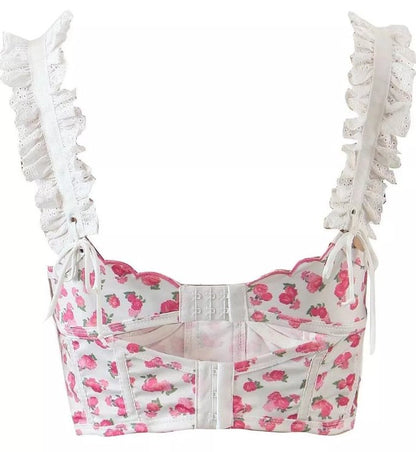 Petit Haut Femme Vintage Rose - Louise Vintage