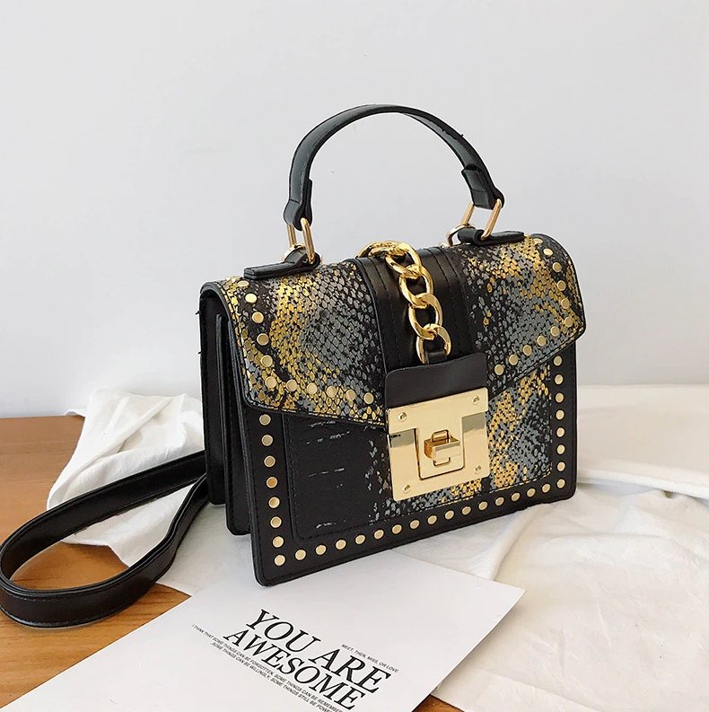 Petit Sac à Main Vintage Doré - Louise Vintage
