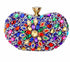 Petit Sac à Main Vintage Perles Bleu - Louise Vintage