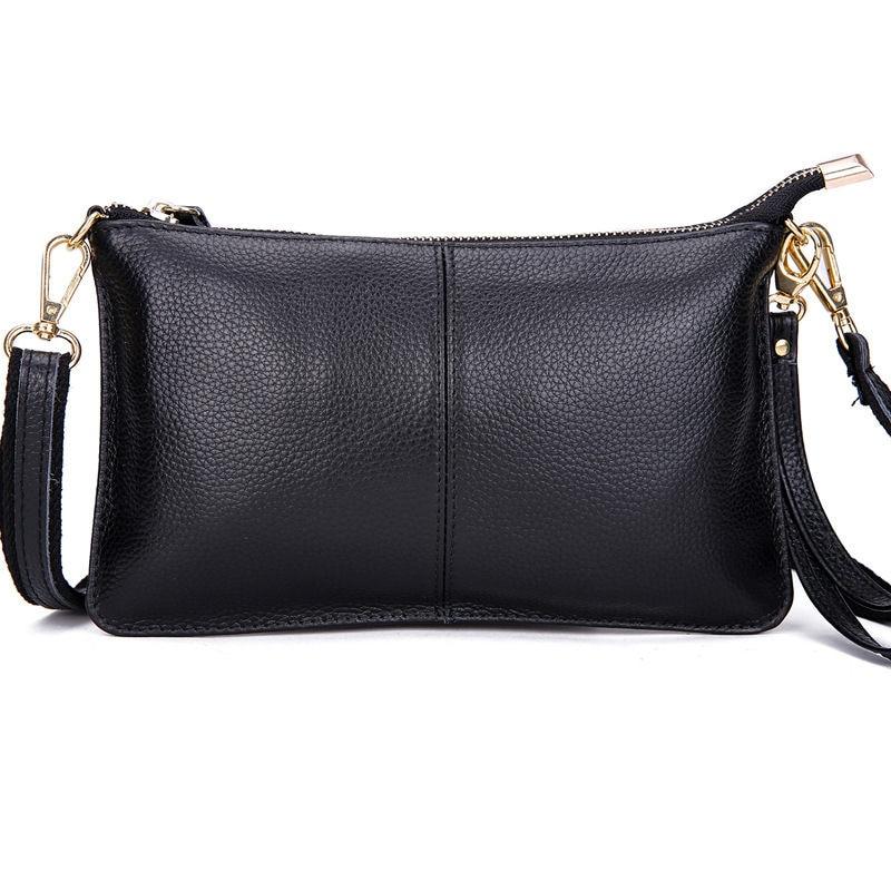 Petit Sac Vintage Cuir Noir - Louise Vintage