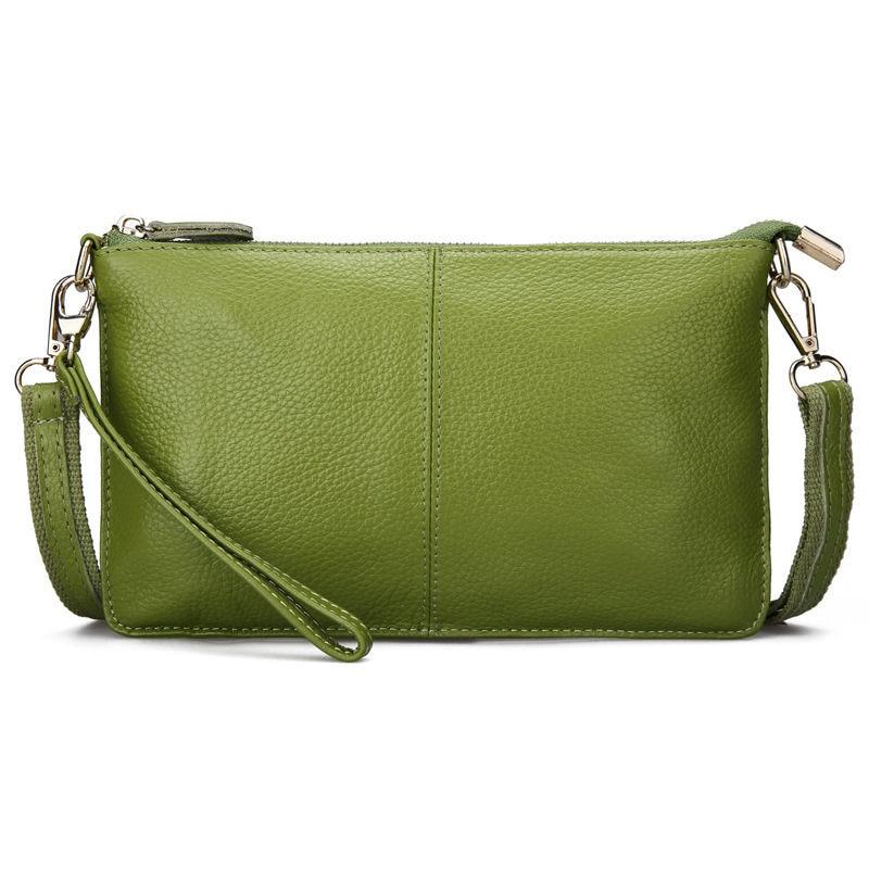 Petit Sac Vintage Cuir Vert - Louise Vintage