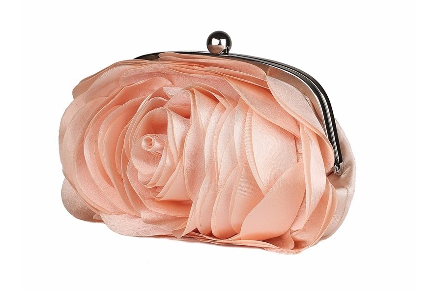 Petit Sac Vintage Fleur Champagne - Louise Vintage
