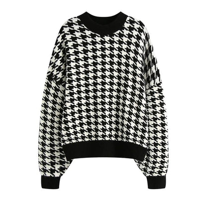 Pull Large Vintage Noir - Louise Vintage