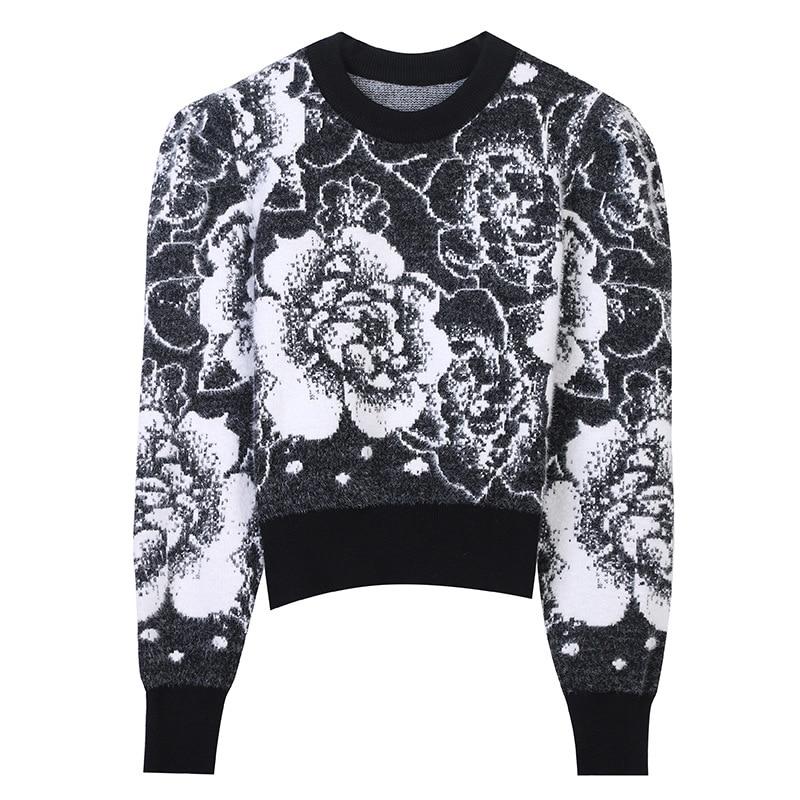 Pull Vintage Japonnais Noir - Louise Vintage