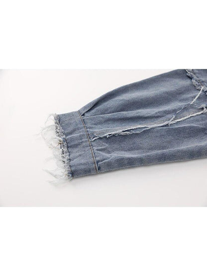 Pull Vintage Jeans Tricot Noir - Louise Vintage
