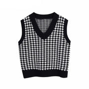Pull Vintage Petits Carreaux
