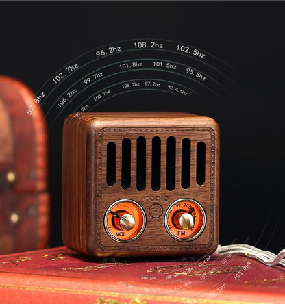 Radio Vintage&lt;br&gt; en Bois - Louise Vintage