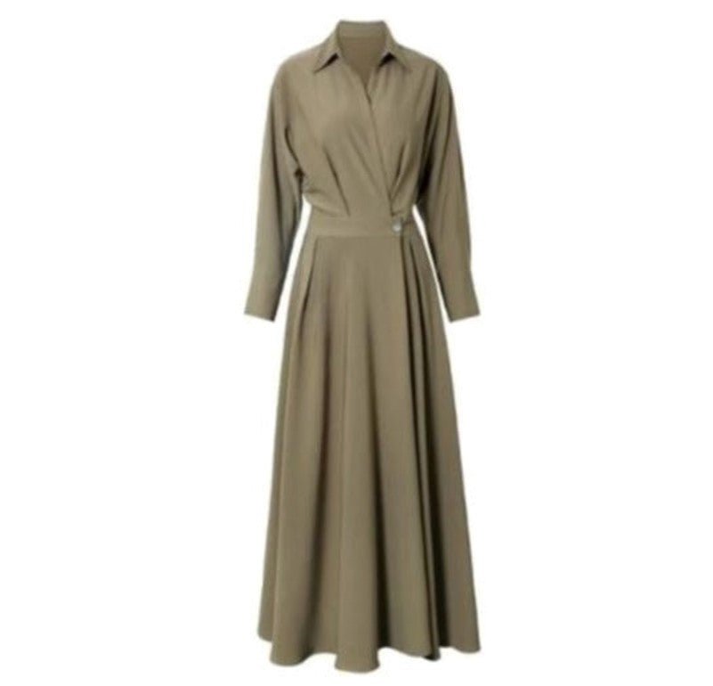 Robe Année 40 Vert - Louise Vintage