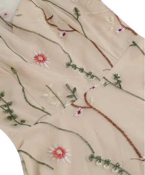 Robe Année 50 Fleur Jaune - Louise Vintage