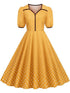 Robe Année 50 Jaune - Louise Vintage