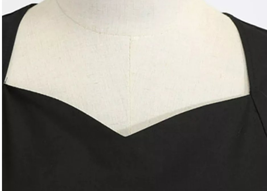 Robe Année 50 Pin Up Black - Louise Vintage