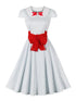 Robe Année 50 pour Mariage Blanc - Louise Vintage