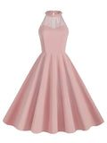 Robe Année 50 Rose - Louise Vintage