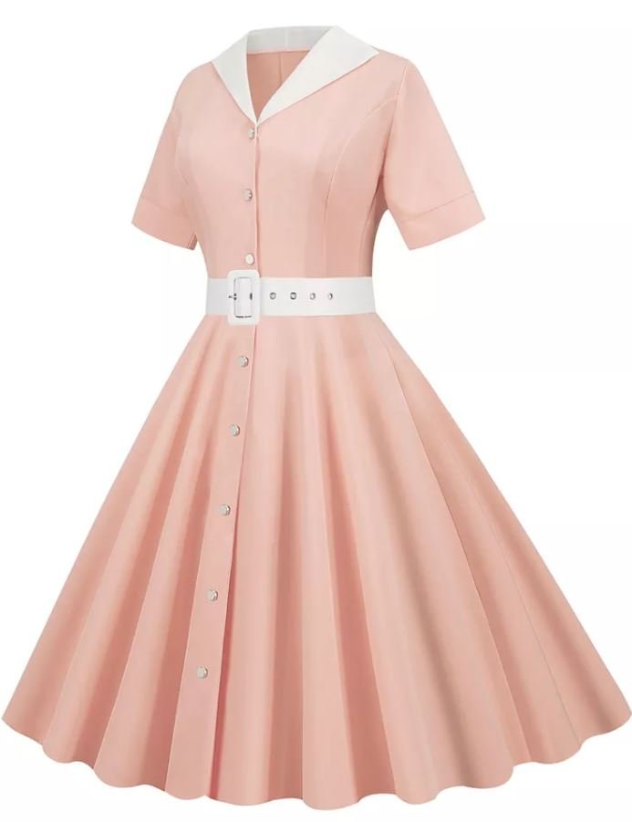 Robe Année 50 Théatre - Louise Vintage
