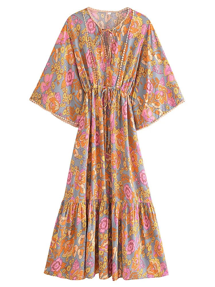 Robe Année 60 70 Couleurs - Louise Vintage