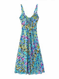 Robe Année 70 Chic Liberty - Louise Vintage