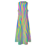 Robe Année 70 Vintage Couleurs - Louise Vintage