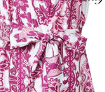 Robe Année 70 Vintage Violet - Louise Vintage