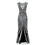 Robe Années 20 Argent - Louise Vintage