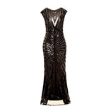 Robe Années 20 Noir - Louise Vintage