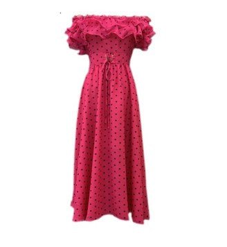Robe Années 40 Rouge Volume - Louise Vintage