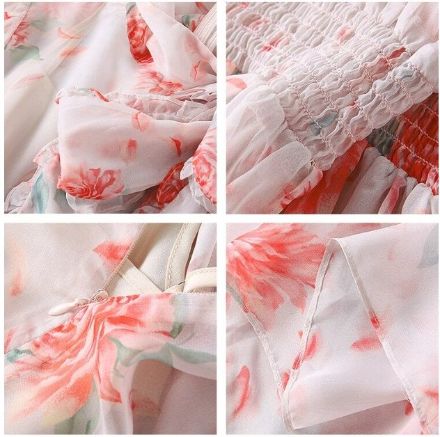 Robe Ann?�es 40 Vintage Corail Pale - Louise Vintage