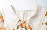 Robe Années 40 Vintage Fleurs - Louise Vintage