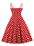 Robe Années 50 Chic Rouge - Louise Vintage