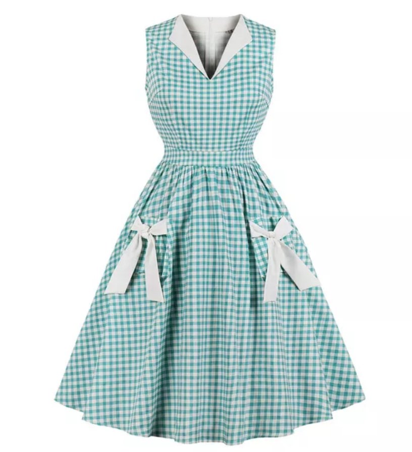 Robe Années 50 Rayée - Louise Vintage