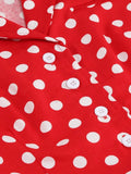 Robe Années 60 Rouge - Louise Vintage