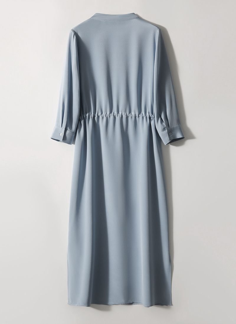 Robe Années 70 Bleue - Louise Vintage