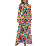 Robe Années 70 Cercles - Louise Vintage