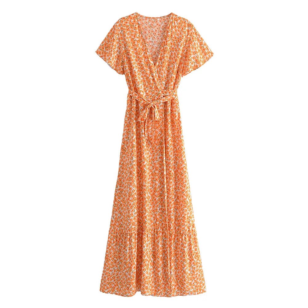 Robe Années 70 Hippie Cool Sun - Louise Vintage