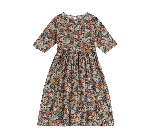 Robe Années 70 Hippie Liberty - Louise Vintage