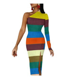 Robe Années 70 Multicolore - Louise Vintage
