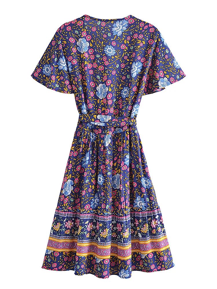Robe Baba Cool Années 70 - Louise Vintage
