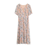 Robe Boheme Longue Années 70 - Louise Vintage