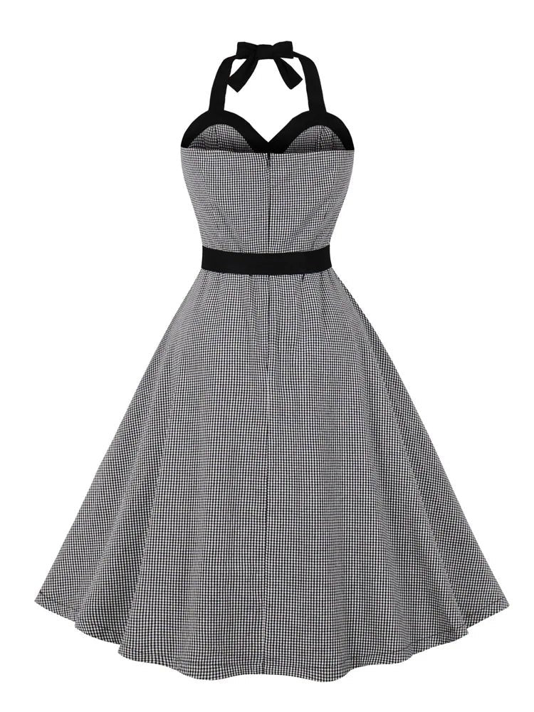 Robe vichy année 60 hotsell