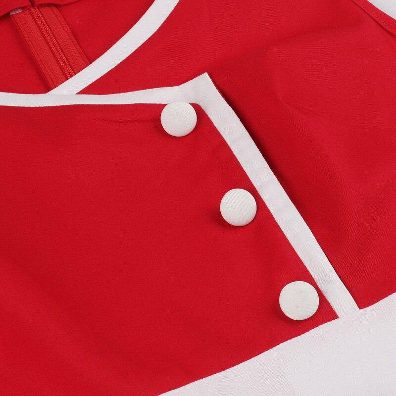 Robe de Cérémonie Année 50 Rouge - Louise Vintage