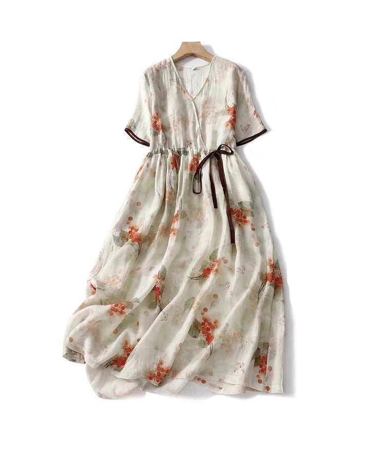 Robe de Soirée Année 70 Patchwork - Louise Vintage