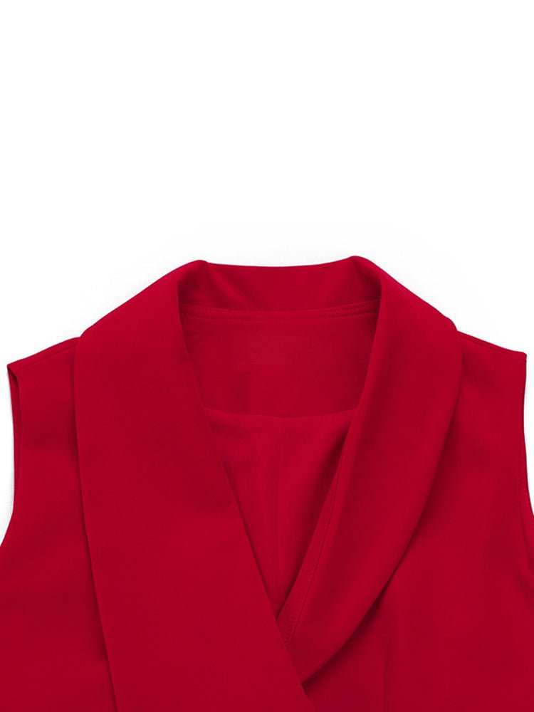 Robe de Soirée Rouge Vintage - Louise Vintage