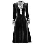 Robe des Années 40 Noire - Louise Vintage