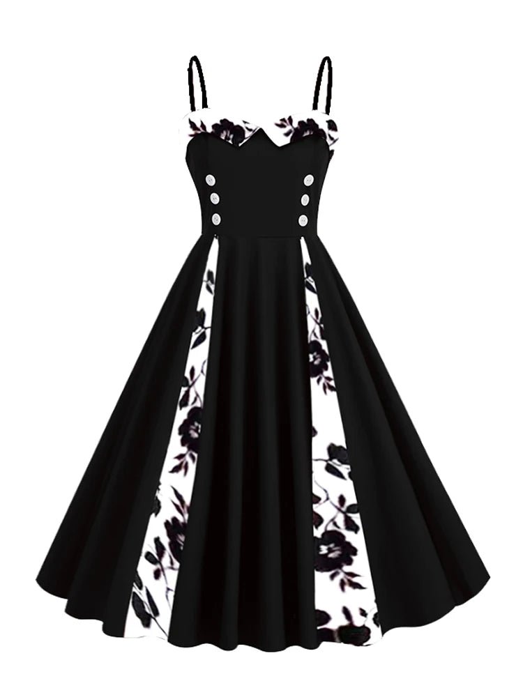 Robe Evasée Style Année 50 - Louise Vintage